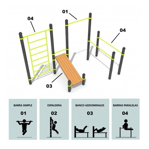 circuito-calistenia-4-posiciones-barra-simple-paralelas-banco-abdominales-espaldera-9-anclajes_1